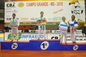 Gabriela Baptista foi campeã do Brasileiro sub-13 | Foto: Cristiane Baptista