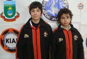 Marcelo e Henrique são esperanças da Kiai no Brasileiro sub-13 | Foto: Divulgação
